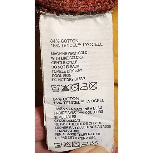 Tommy Bahama Sweater Mens Large 1/4 Zip Red Brown Reversible Pullover Henley - Picture 7 of 7